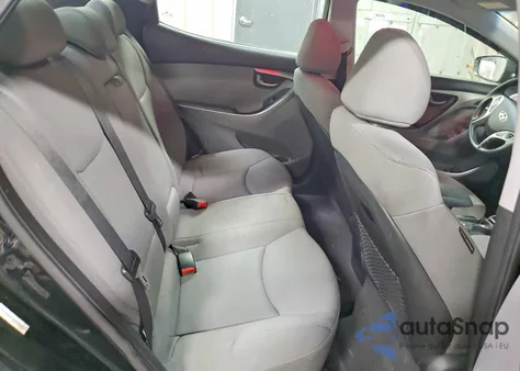 2012 Hyundai Elantra Gls from USA, damaged, VIN KMHDH4AE7CU260142